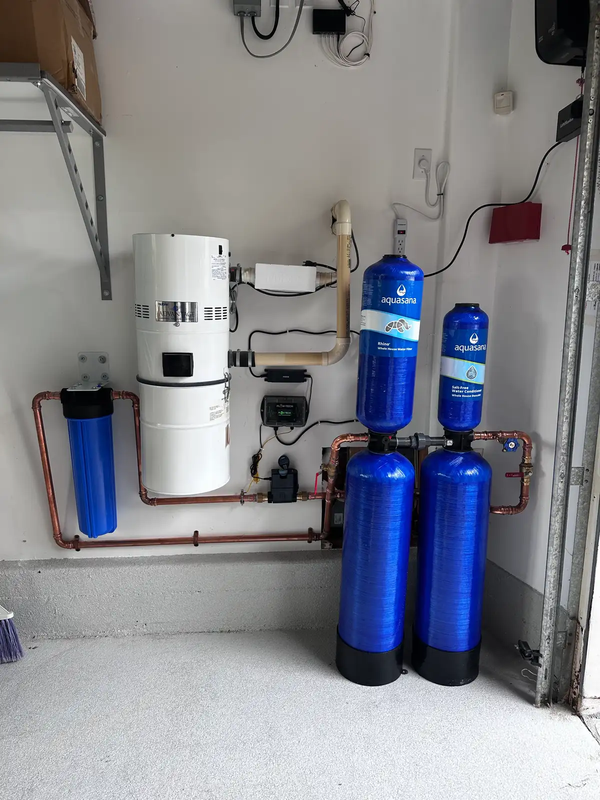 Mainline Plumbing whole-home water filtration and softener install — serving Culver City, California